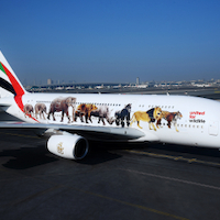 United-for-Wildlife-Emirates-A380-before-its-first-flight-to-London- LHR